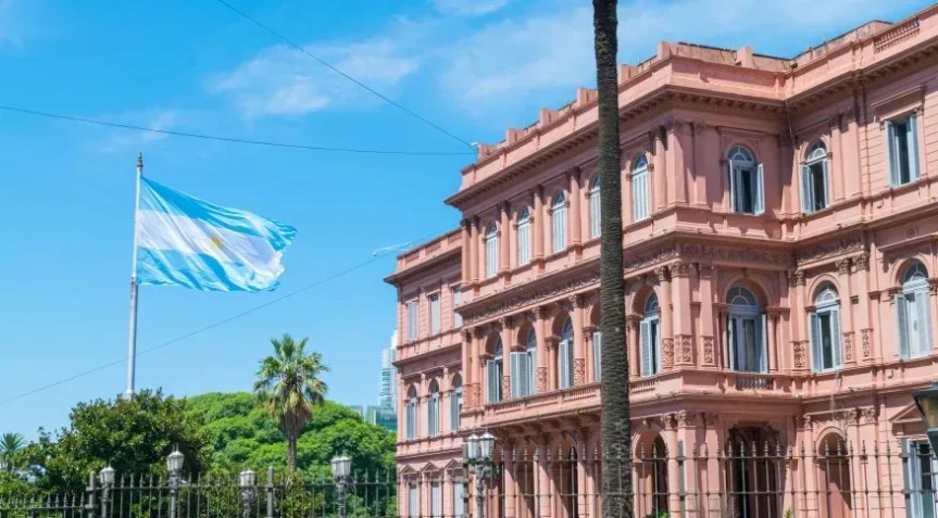 Casa Rosada, local da presidência da Argentina