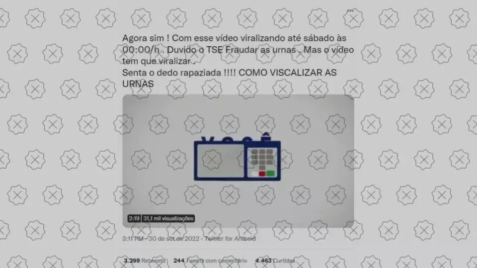 Imagem de destaque do post: Vulnerabilidades em urnas citadas em vídeo de 2014 já foram corrigidas