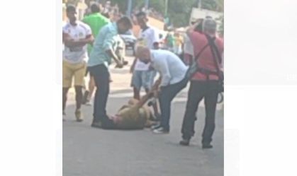 Homem que agrediu cinegrafista deve responder por lesão corporal