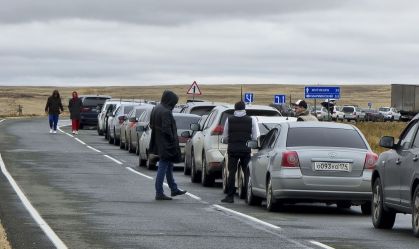 Russia Fleeing Mobilization