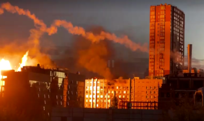 Kiev é atingida quatro vezes enquanto ataques de drones continuam
