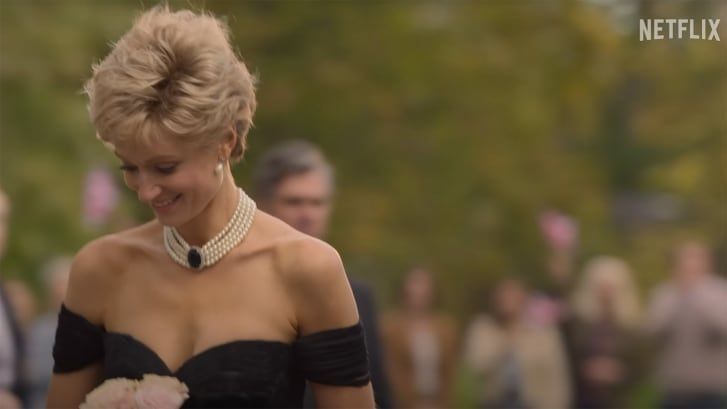 Elizabeth Debicki, como princesa Diana em "The Crown" /Reprodução/Netflix