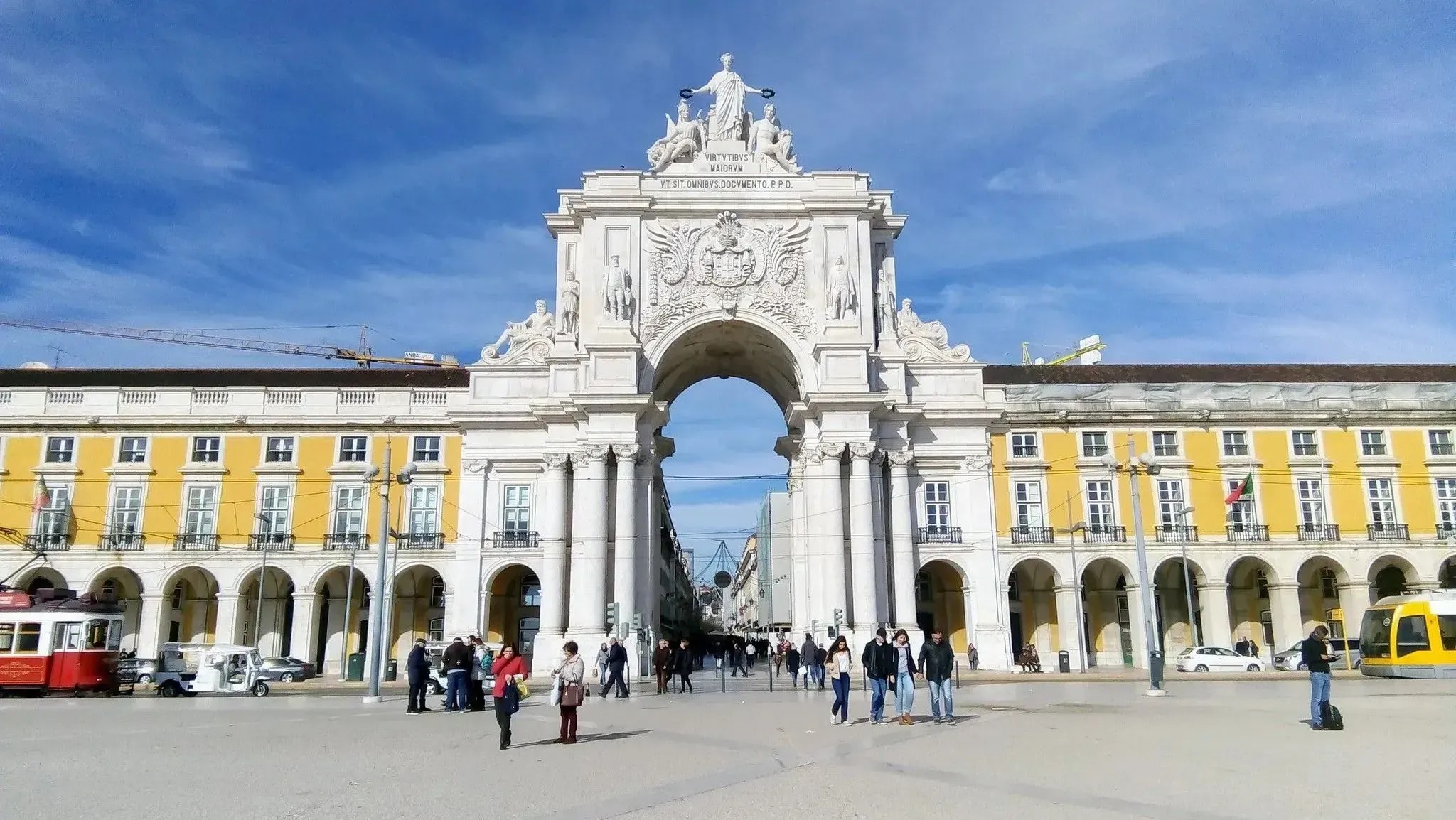 Praça do Comércio, em Lisboa