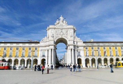 Praça do Comércio, em Lisboa