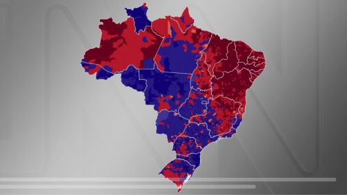 municípios eleição presidente
