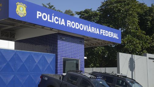Base da Polícia Rodoviária Federal (PRF) na rodovia Presidente Dutra, no Rio de Janeiro