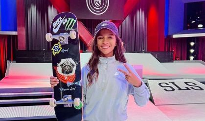 Rayssa Leal vence etapa da Liga Mundial de Skate nos Estados Unidos