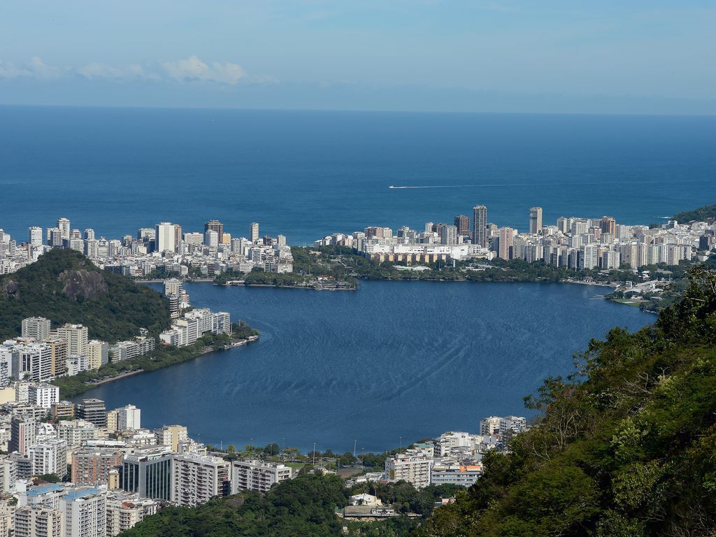 Vista da Logoa Rodrigo de Freitas