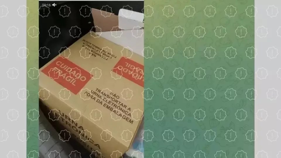 Imagem de destaque do post: Vídeo de urna em porta-malas de Uber em Campo Grande não mostra irregularidade