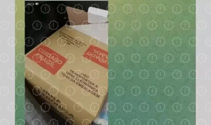 Vídeo de urna em porta-malas de Uber em Campo Grande não mostra irregularidade