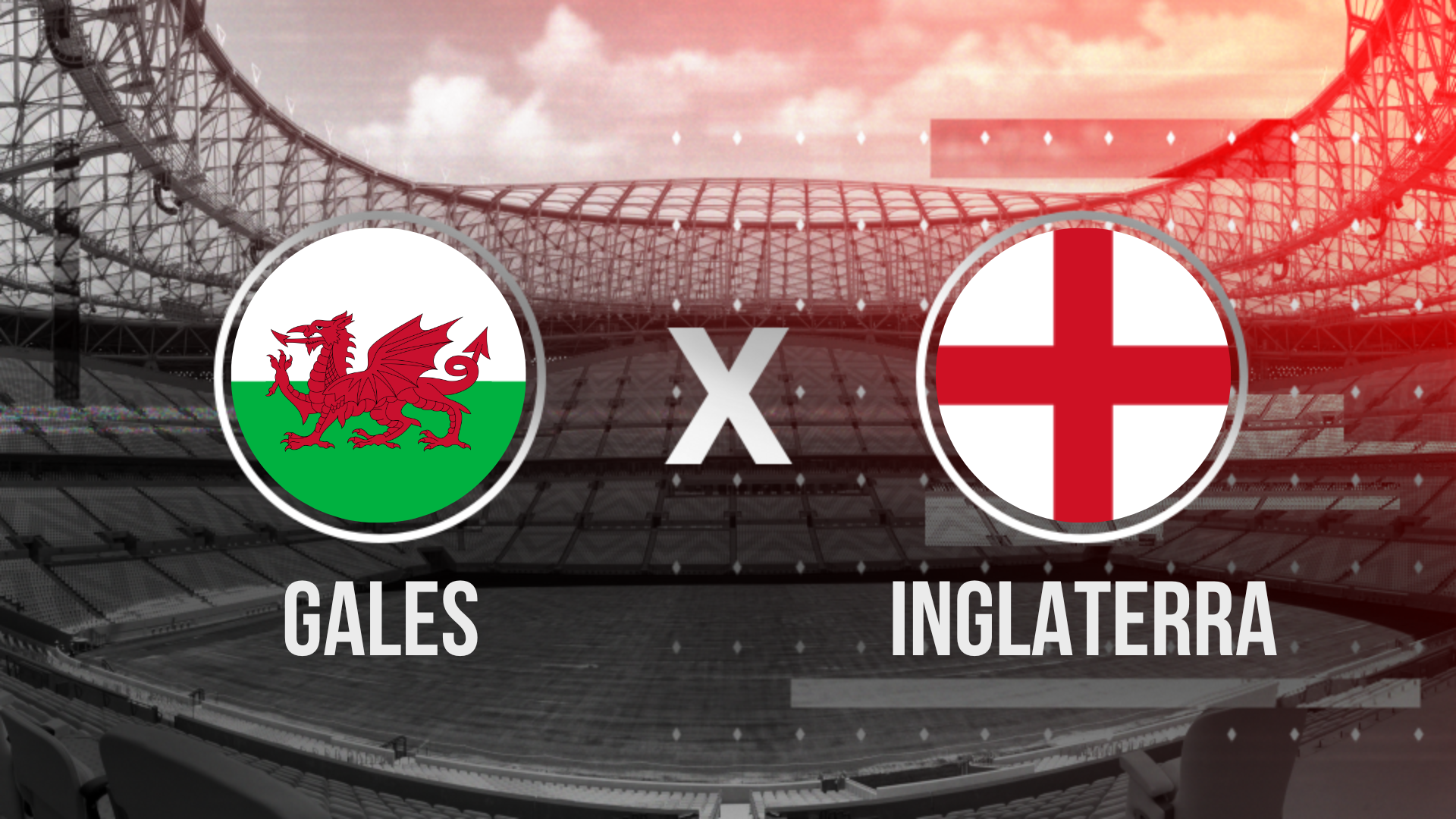 País de Gales x Inglaterra