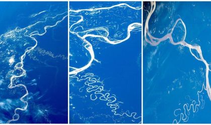 Cosmonauta russo publica fotos do rio Amazonas visto da estação espacial; veja