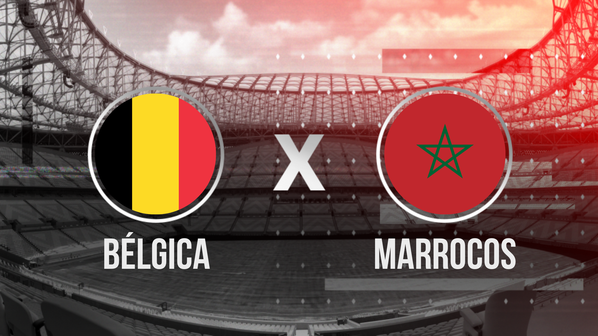 Bélgica e Marrocos se enfrentam neste domingo (27)