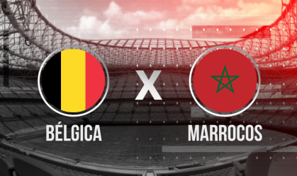 Bélgica e Marrocos se enfrentam neste domingo (27)