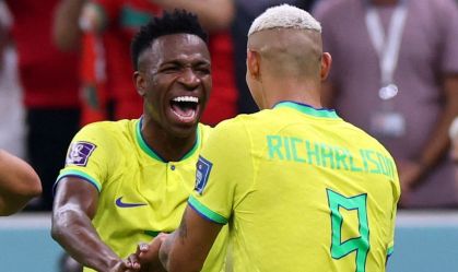 Richarlison corneta Bola de Ouro: "Se o Vini não ganhar, o pau vai quebrar"