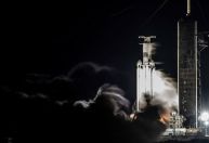 Foguete Falcon Heavy, da SpaceX, volta a voar após três anos