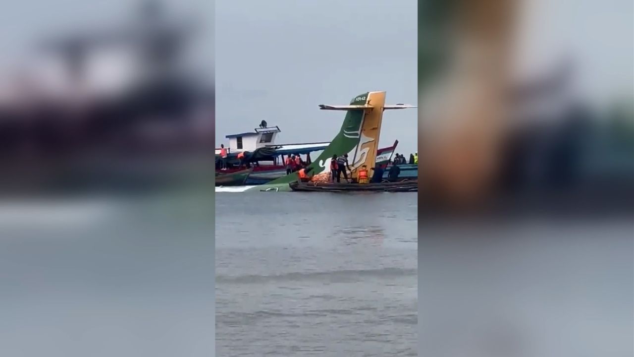 Avião acidente Tanzânia