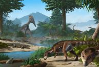 Mudanças climáticas foram essenciais para dinossauros espalharem-se pelo planeta, diz estudo
