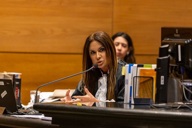 Julgamento do caso Juíza Viviane Vieira do Amaral, esfaqueada até a morte em 2020 / Foto: Bruno Dantas/TJRJ