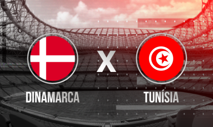 Dinamarca x Tunísia pela Copa do Mundo