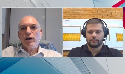 O sócio da 4intelligence, Juan Jensen, e o CEO da Forpus Capital, Luiz Nunes