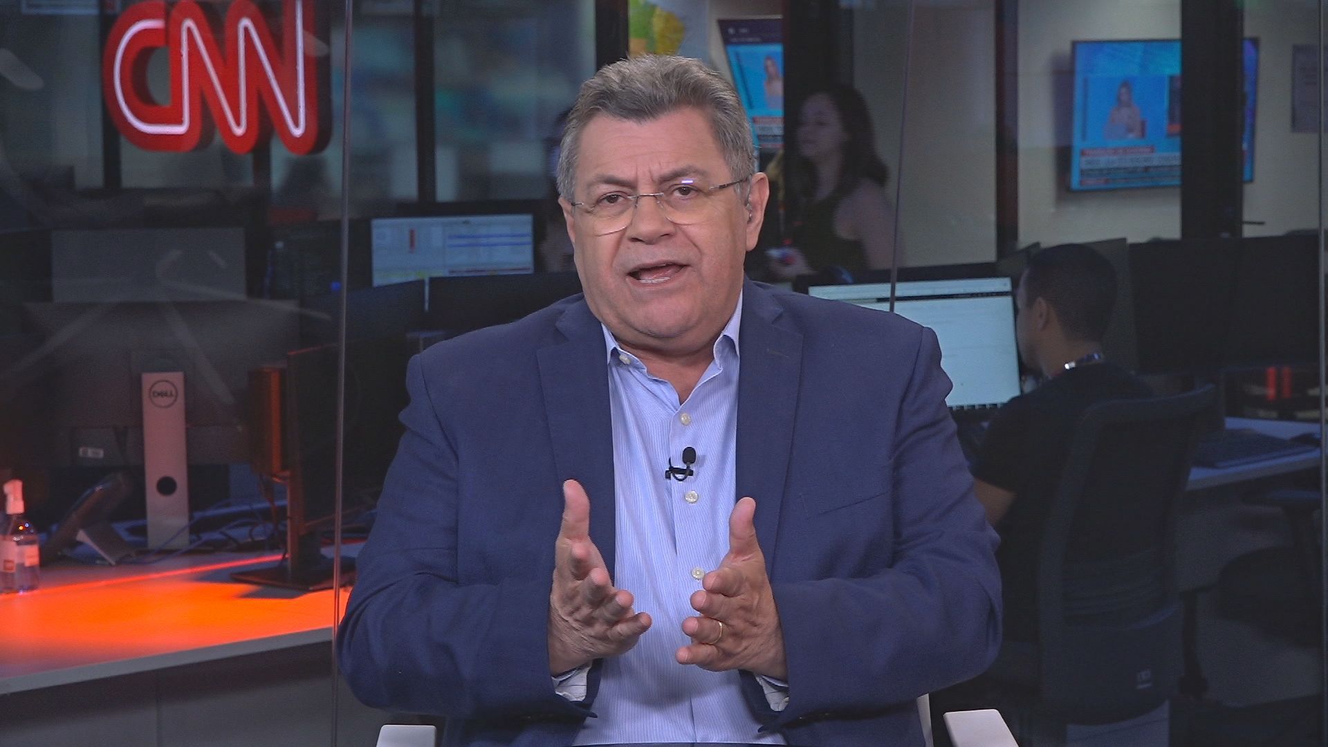 Deputado estadual Emídio de Souza (PT-SP) em entrevista à CNN