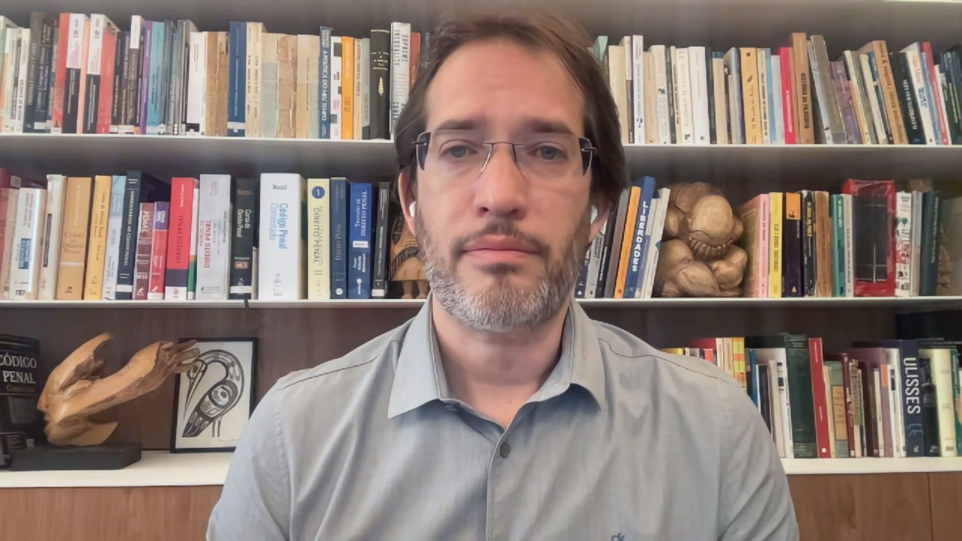 Advogado e professor da Universidade de São Paulo (USP), Pierpaolo Bottini em entrevista à CNN
