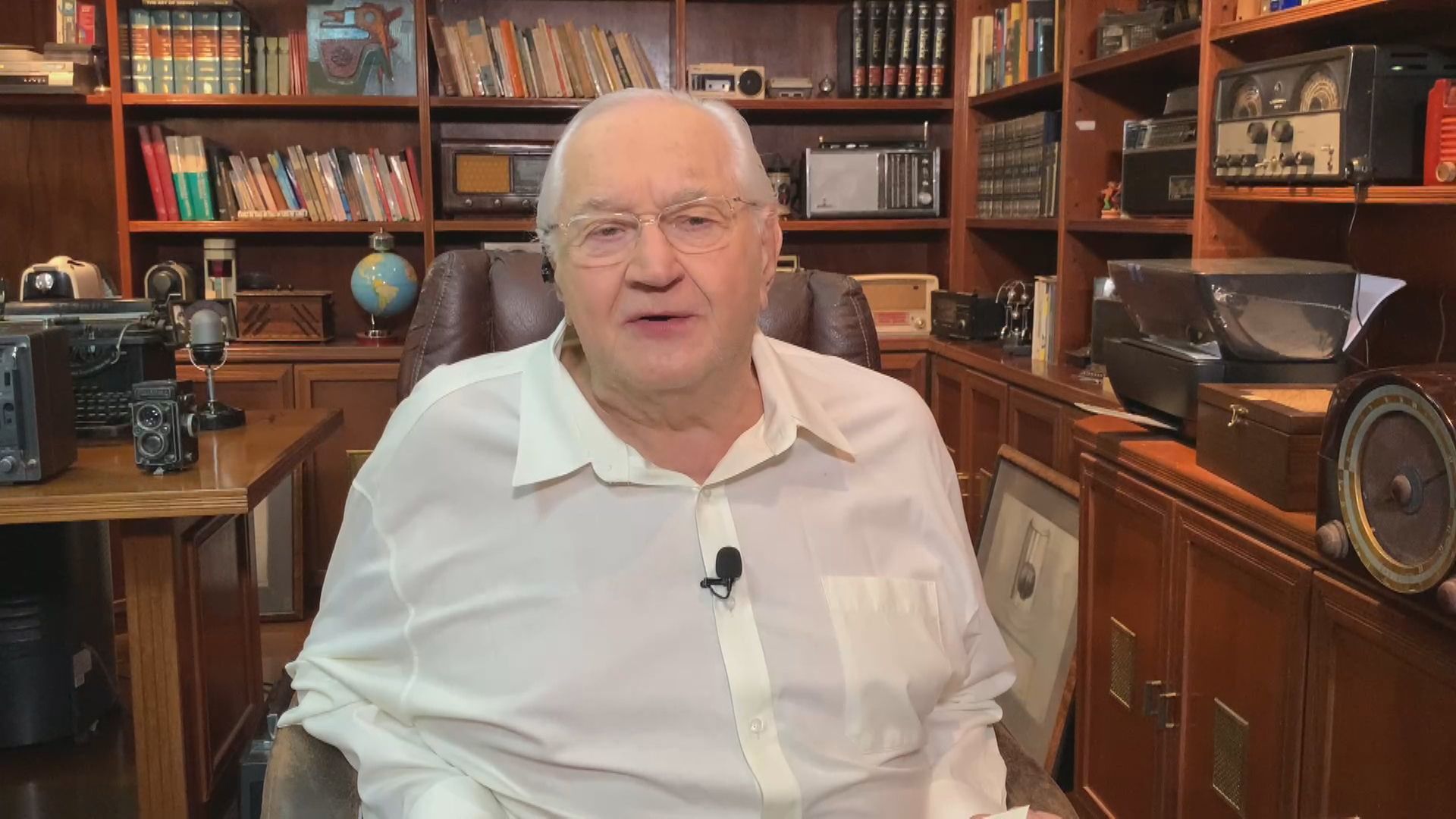 Boris Casoy em participação no quadro Liberdade de Opinião (24.nov.2022)