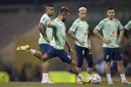 Primeiro treino da Seleção Brasileira no Catar