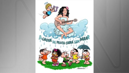 Homenagem de Mauricio de Sousa à cantora Gal Costa
