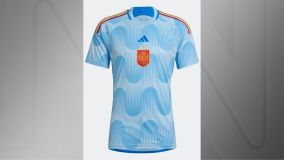 Camisa II da Espanha para a Copa do Mundo do Catar 2022