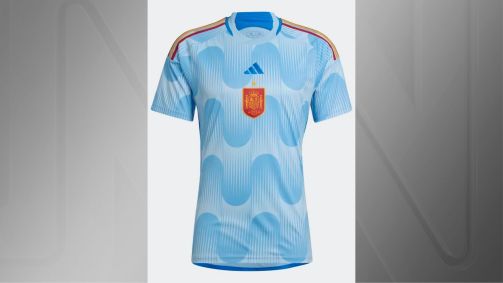 Camisa II da Espanha para a Copa do Mundo do Catar 2022