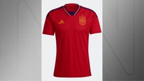 Camisa I da Espanha para a Copa do Mundo do Catar 2022