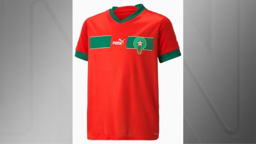 Camisa I de Marrocos para a Copa do Mundo do Catar 2022