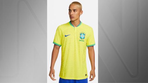Camisa I do Brasil para a Copa do Mundo do Catar 2022