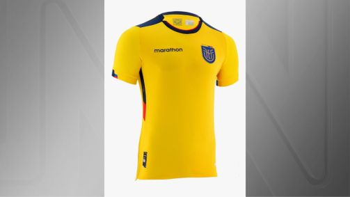 Camisa I do Equador para a Copa do Mundo do Catar 2022