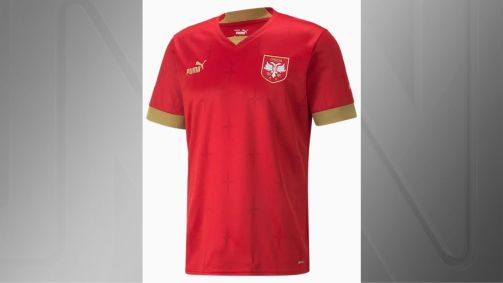 Camisa I da Sérvia para a Copa do Mundo do Catar 2022