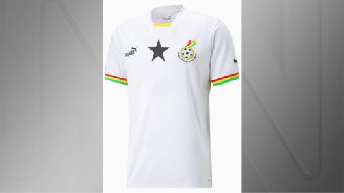 Camisa I de Gana para a Copa do Mundo do Catar 2022