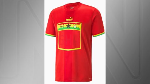 Camisa II de Gana para a Copa do Mundo do Catar 2022