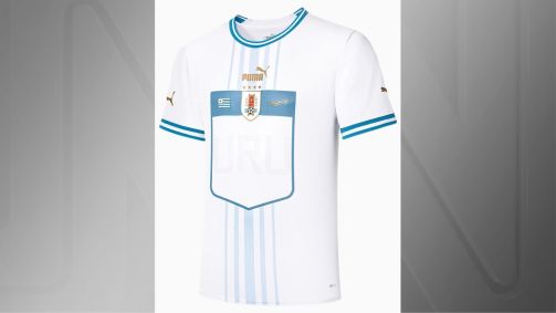 Camisa II do Uruguai para a Copa do Mundo do Catar 2022