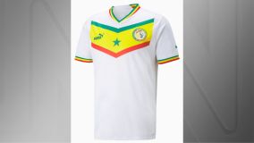 Camisa I de Senegal para a Copa do Mundo do Catar 2022