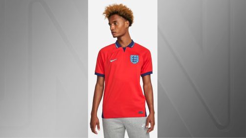Camisa II da Inglaterra para a Copa do Mundo do Catar 2022