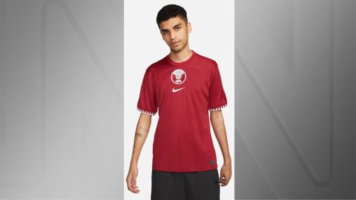 Camisa I do Catar para a Copa do Mundo do Catar 2022