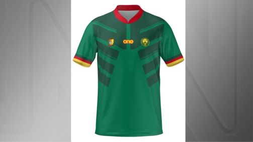 Camisa I de Camarões para a Copa do Mundo do Catar 2022