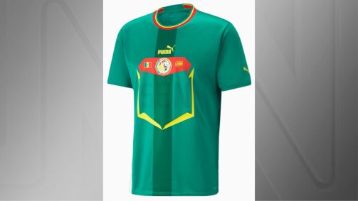 Camisa II de Senegal para a Copa do Mundo do Catar 2022