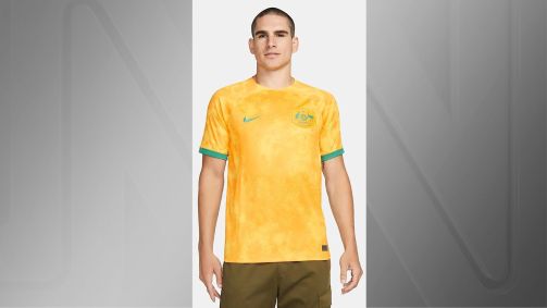 Camisa I da Austrália para a Copa do Mundo do Catar 2022