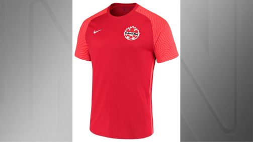 Camisa I do Canadá para a Copa do Mundo do Catar 2022