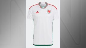 Camisa II do País de Gales para a Copa do Mundo do Catar 2022