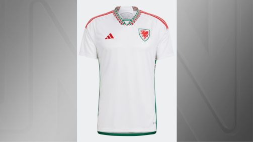 Camisa II do País de Gales para a Copa do Mundo do Catar 2022