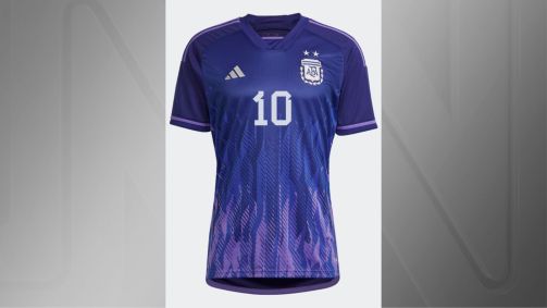 Camisa II da Argentina para a Copa do Mundo do Catar 2022
